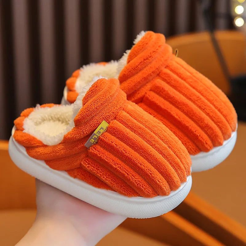 Enfant Chaussons Chauds Hiver