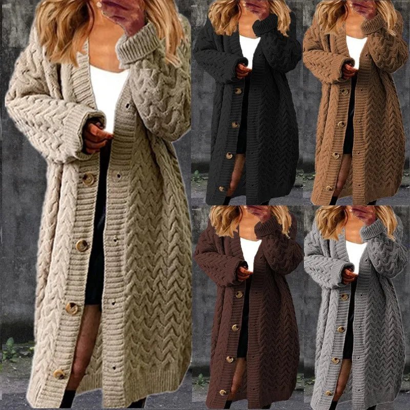 Manteau Tricoté Femme luxe