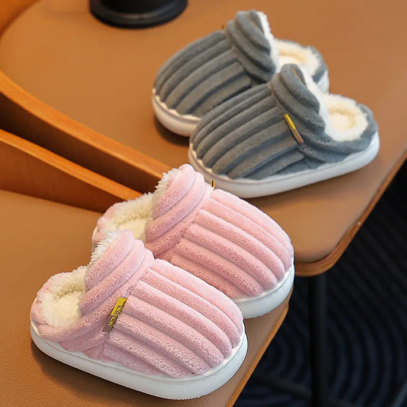 Enfant Chaussons Chauds Hiver