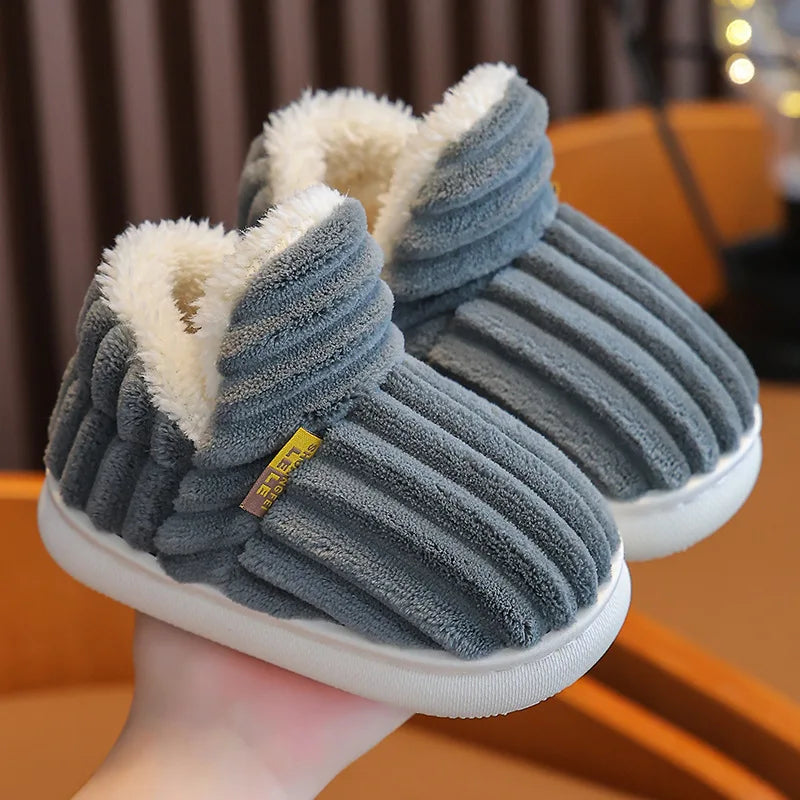 Enfant Chaussons Chauds Hiver