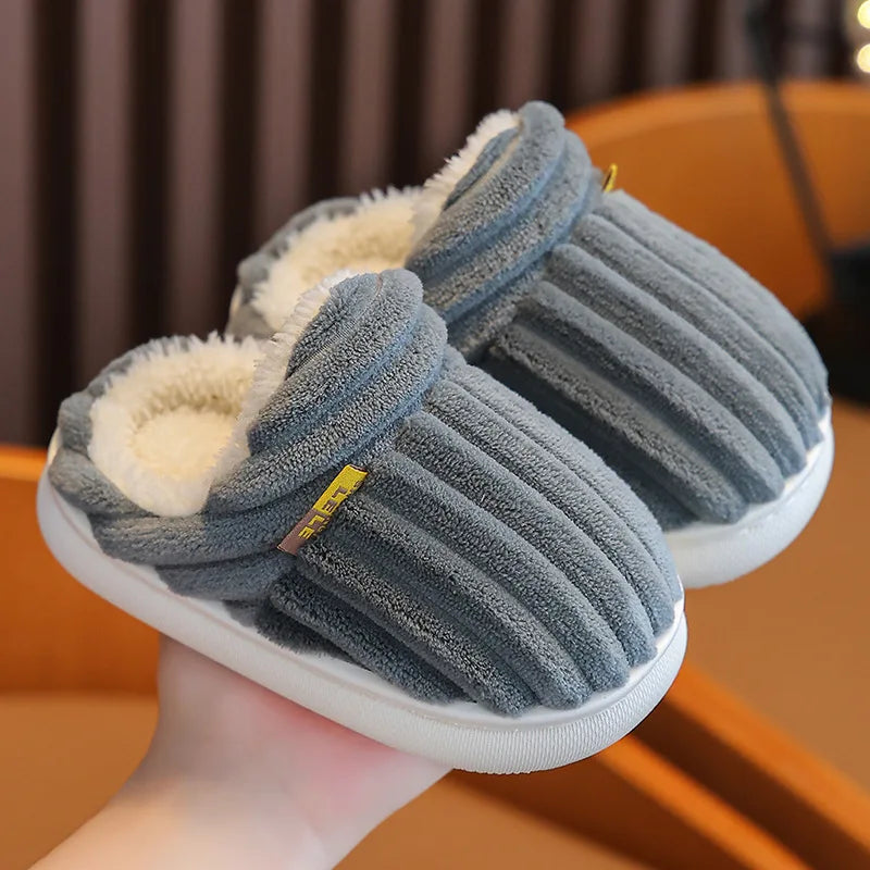 Enfant Chaussons Chauds Hiver