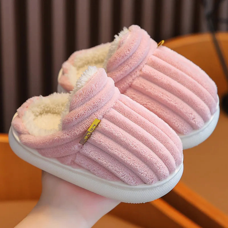 Enfant Chaussons Chauds Hiver