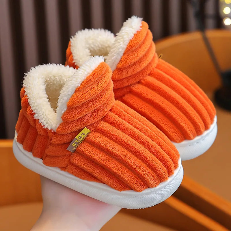 Enfant Chaussons Chauds Hiver