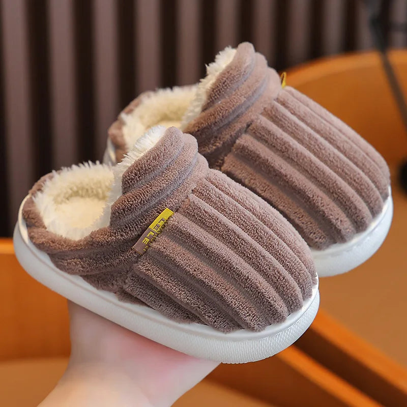 Enfant Chaussons Chauds Hiver